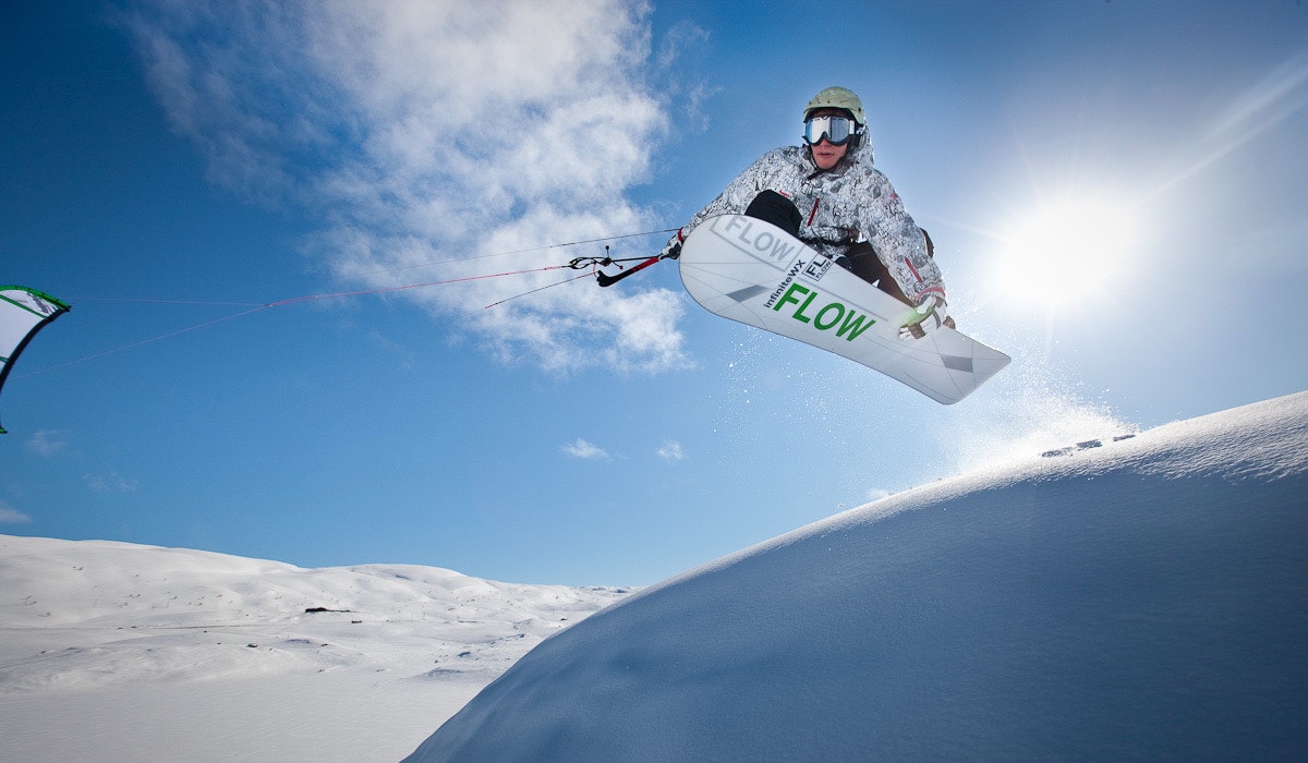 Hovedbilde fra opplevelsene til Kitesurfing.no